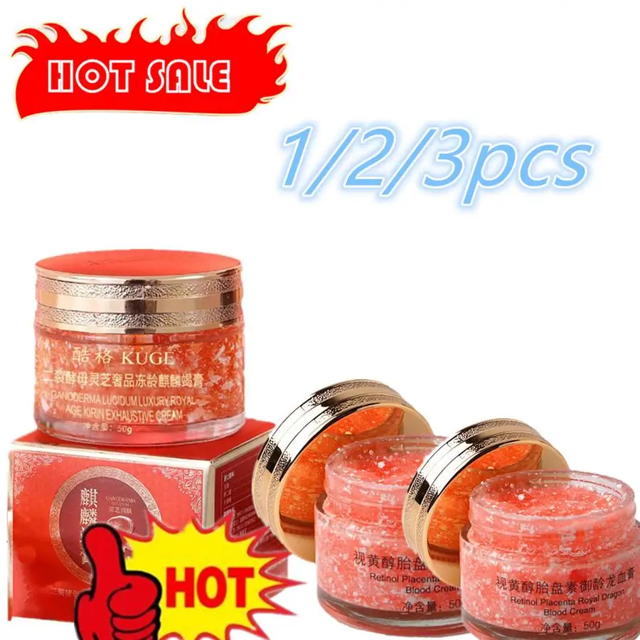 1/2/3PCS 50g Dragon Blood Cream Lazy Concealer Moisturizing Face Care Cream Repair Rejuvenation Facial Skin Face Tightening Skin