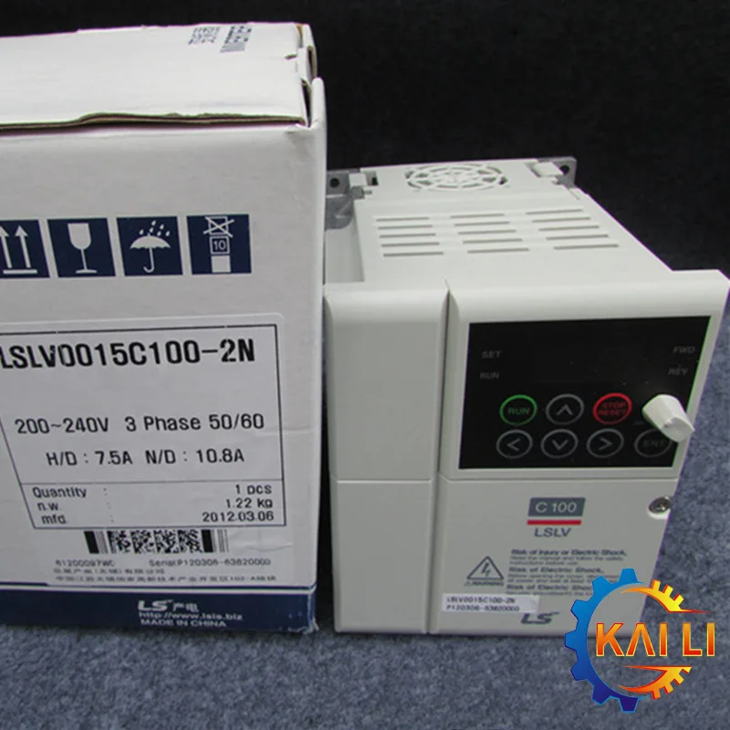 

2025 Original LG/LS Power Generation LSLV-0008C100-2N Inverter 0.75KW/three-phase 220V