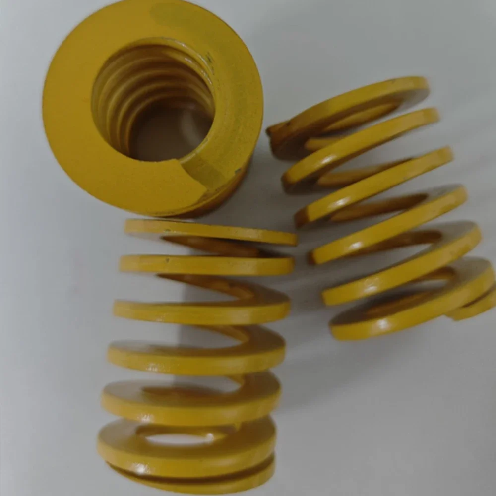 1Pcs OD 6 8 10 12 14 16mm 65Mn Yellow Mold Die Springs Spiral Stamping Compression Spring Small Light Load Length 15-300mm