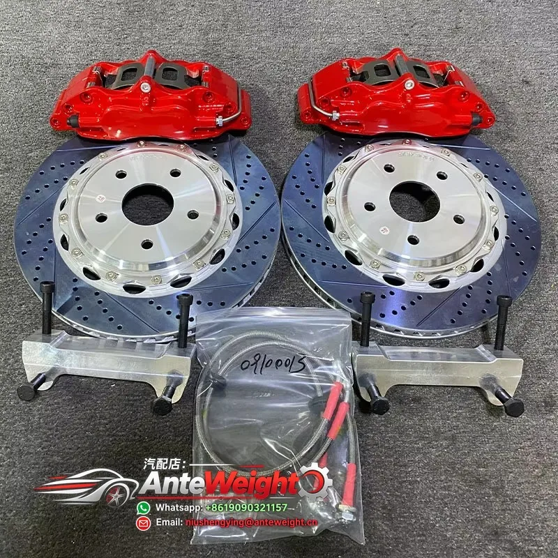 Modified Racing CP5200 Brake Calipers 4 Pot Brake Kit for Audi A3 B-MW 330i Mercedes B-enz C200