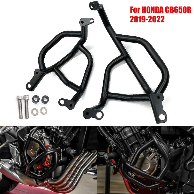 하이드로닉 CB650R 엔진 보호대: 2019~2022 모델 맞춤형 충격 방지 바 추천 리뷰