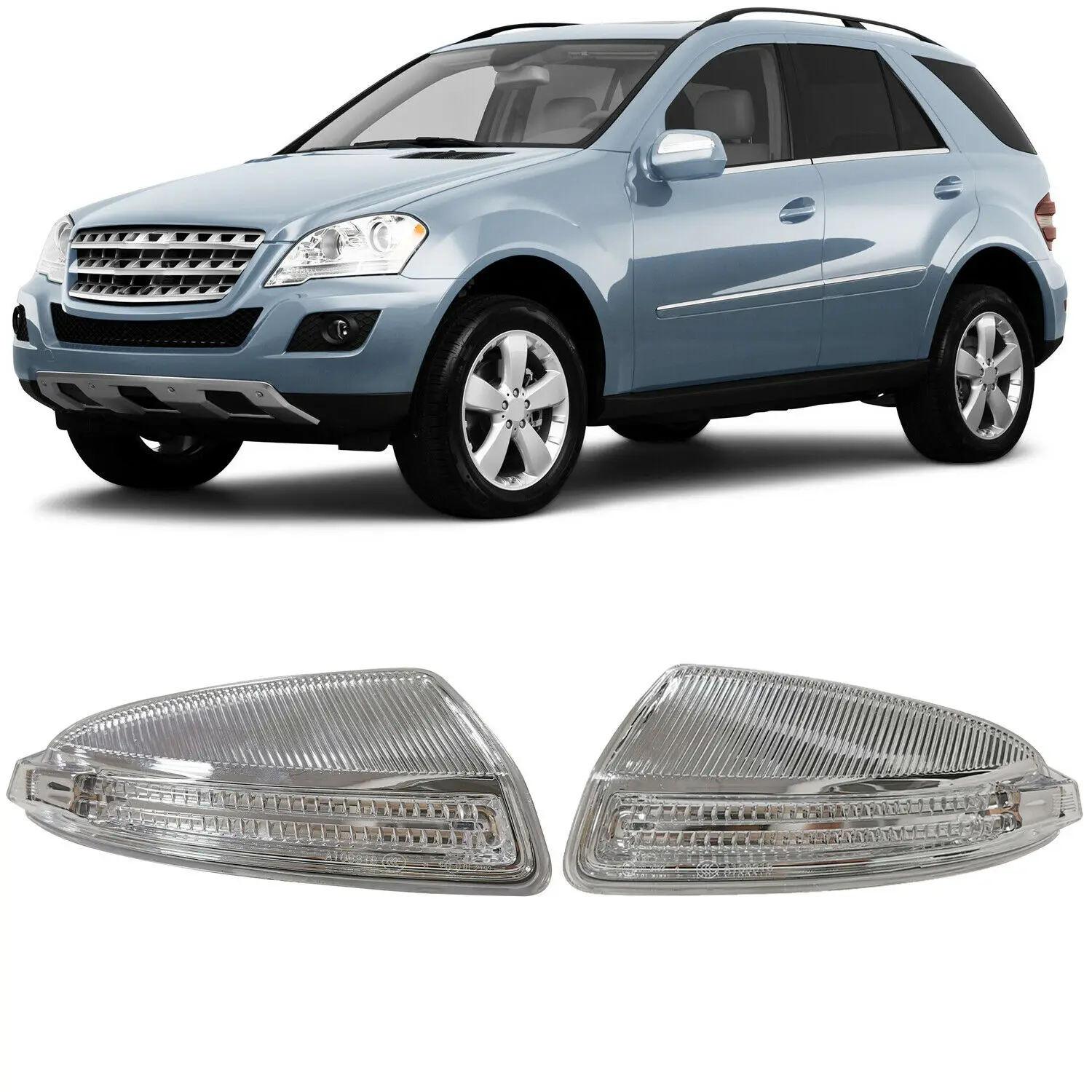 

Поворотный сигнал для дверного зеркала для Mercedes Benz W164 ML350 ML450 ML500