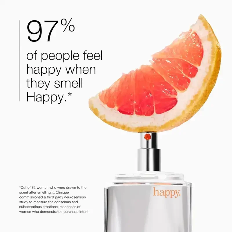Happy Women's Perfume, 3.4 Oz(100ml), Fresh Scent, Alcohol-free Perfume, Elegant Fragrance, High-class Scent view 2