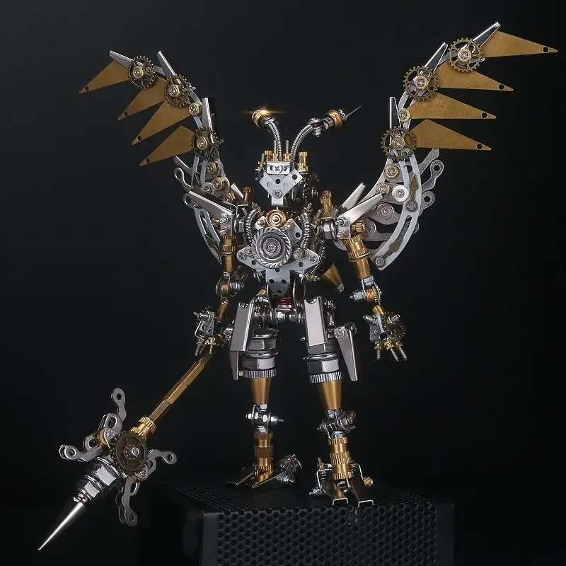 

Guochuang Mecha of the Three Kingdoms General Model Creative Tide Play Figure Holiday Gift Male