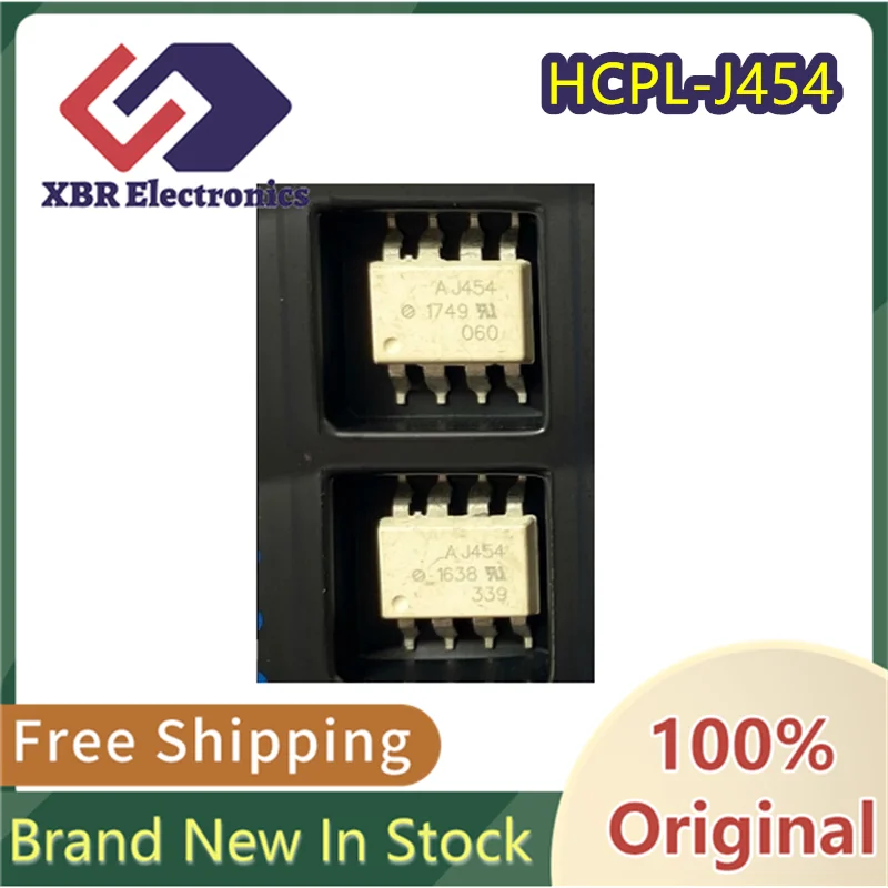 (20/50pcs) HCPL-J454 SOP8 AJ454 SOP-8 SMT High Speed Optocoupler Brand New Genuine Spot Fast Shipping
