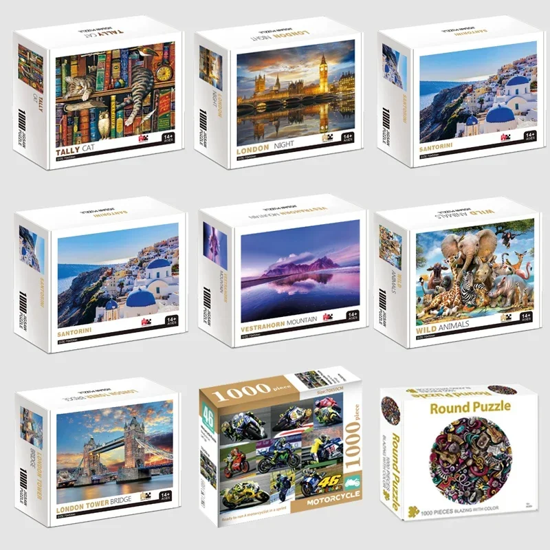 75*50 سنتيمتر 1000 قطعة لغز صعب الكبار العالم الشهير اللوحة لغز المشهد الإجهاد الإغاثة التعليم لغز اللعب #3