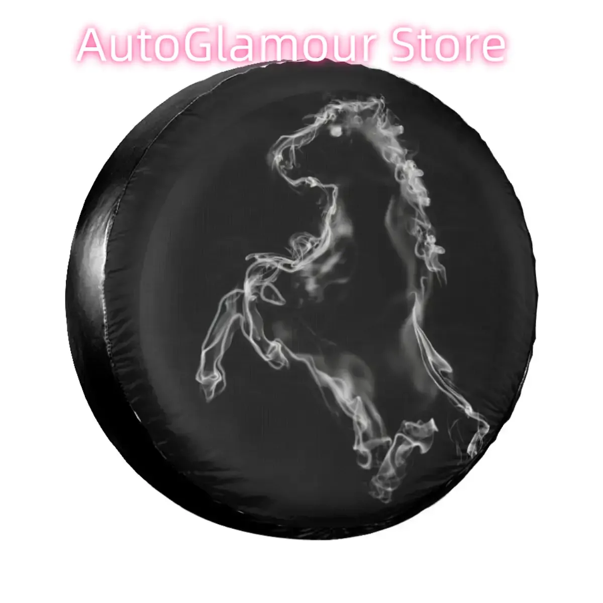 

Чехол для запасного колеса Black Horse Patronus, сумка, водонепроницаемые чехлы на колеса с животными для Mitsubishi Pajero 14 дюймов, 15 дюймов, 16 дюймов, 17 дюймов