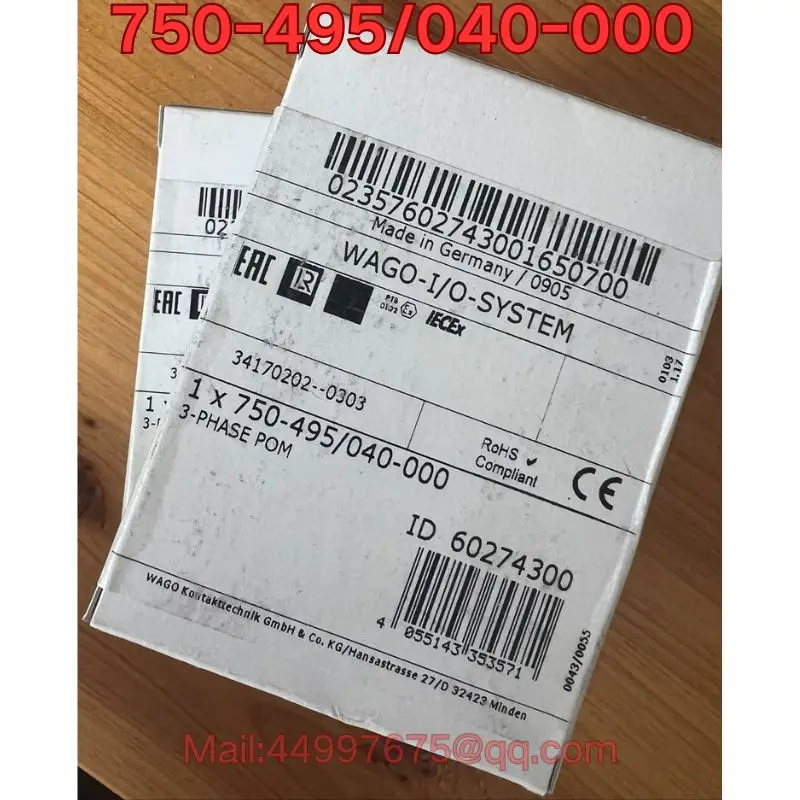 

Brand new 750-495/040-000 PLC module