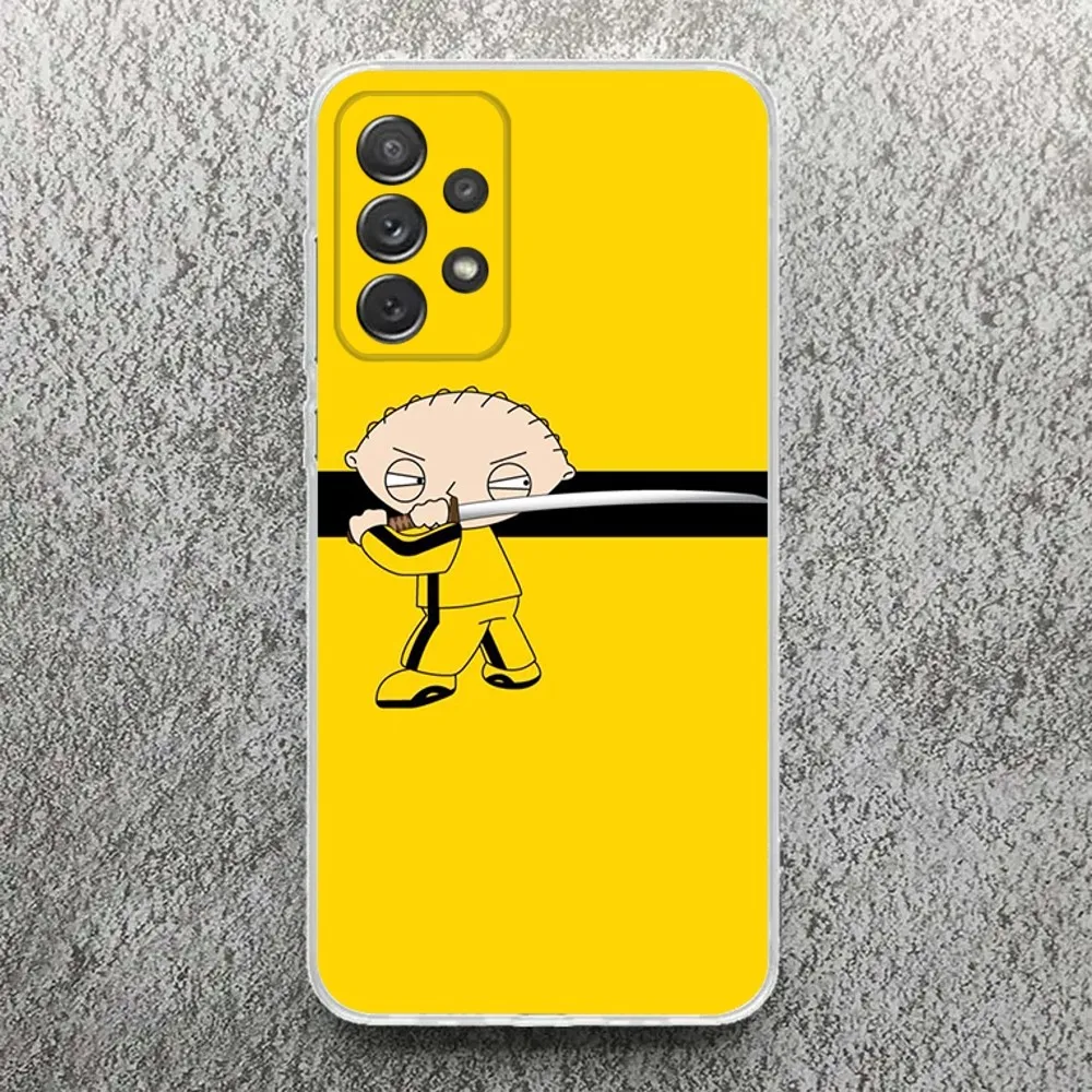 cartoon F-Family FUNNY Guy Phone Case For Samsung,Galaxy,S20,S21,S22,S23,Fe,Lite,Plus,Ultra Note Shell