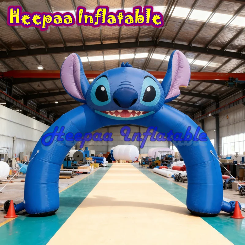 

stitch Inflatable arch Cartoon Customize Large Outdor Advertising Inflatable Model For Event Party Decor