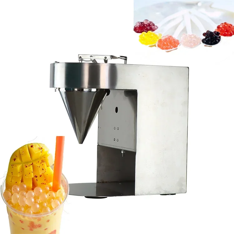 Cheap Price Fruit Juice Popping Boba Maker / Small Jelly Ball Milk Tea Making Machine / Popping Boba Molding Machine