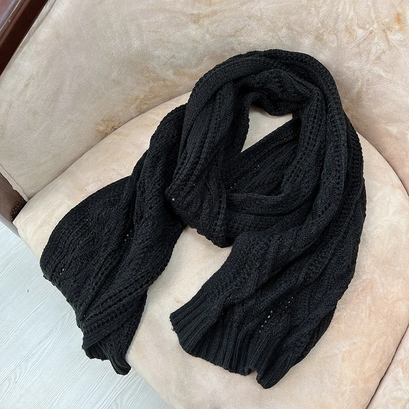 Autumn &Winter Kintted  Scarf Keep Warm Cashmere-like Acrylic Scarf For Women