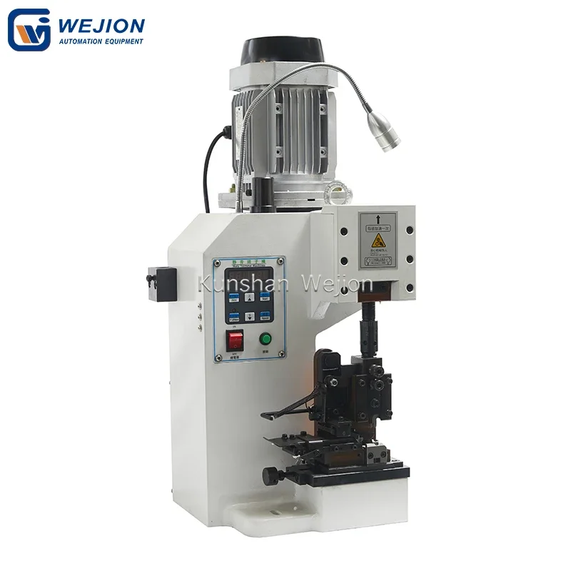 Semi-automatic wire 2t terminal crimping machine for cable