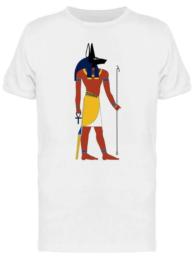 Anubis God Men Humor Graphic Novelty Funny T-Shirt