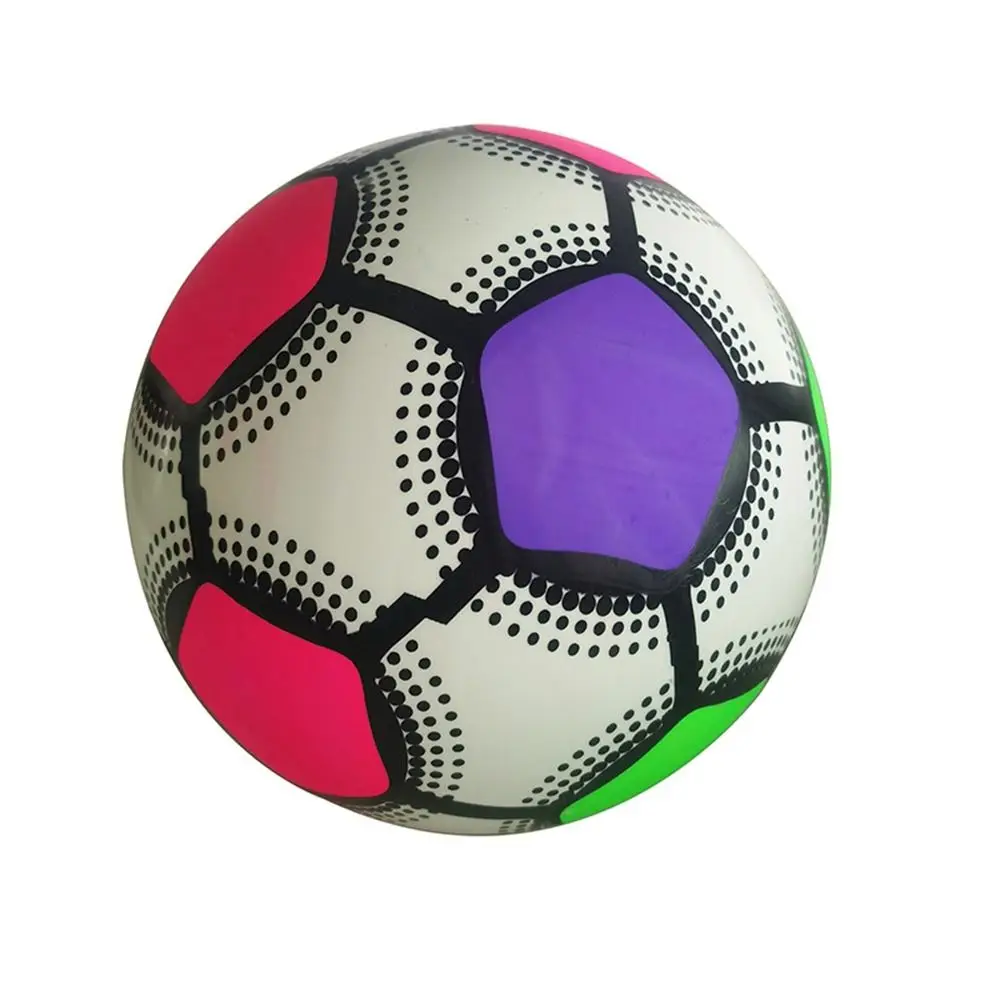 Kreatywna Przenośna Świecąca Piłka Wielostylowa 22cm Migająca Piłka Sportowa Fitness Nadmuchiwana Piłka do Rzucania Piłka Skacząca Zabawki dla Dzieci i Zwierząt