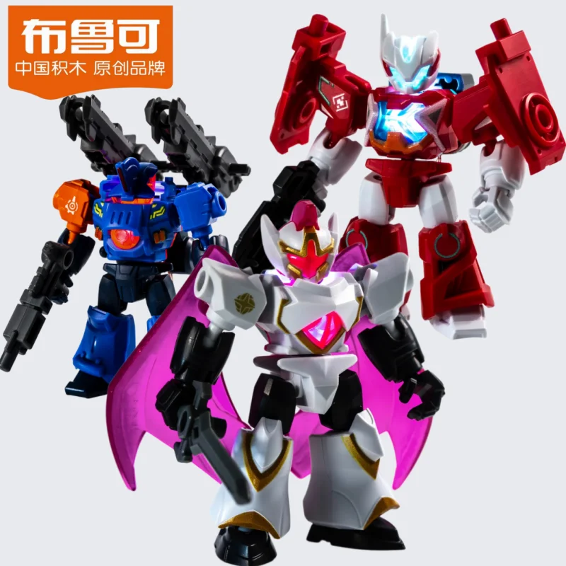 Blokees ASTRAL RALLY Defender Version VLO.1 Blind Box Buildable Figure Assembled Model Decoration Collectible Toy Birthday Gift