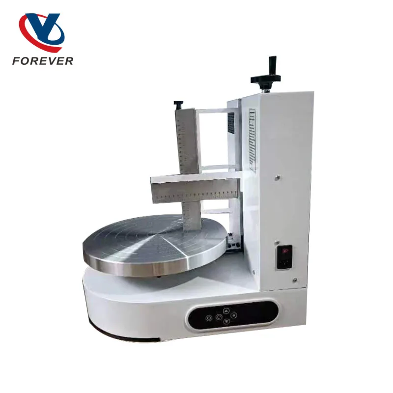 

Spreader Smoothing Machine Automatic Cake Cream Spreading Coating Electric Cake Bread Cream Decoration Food Processing