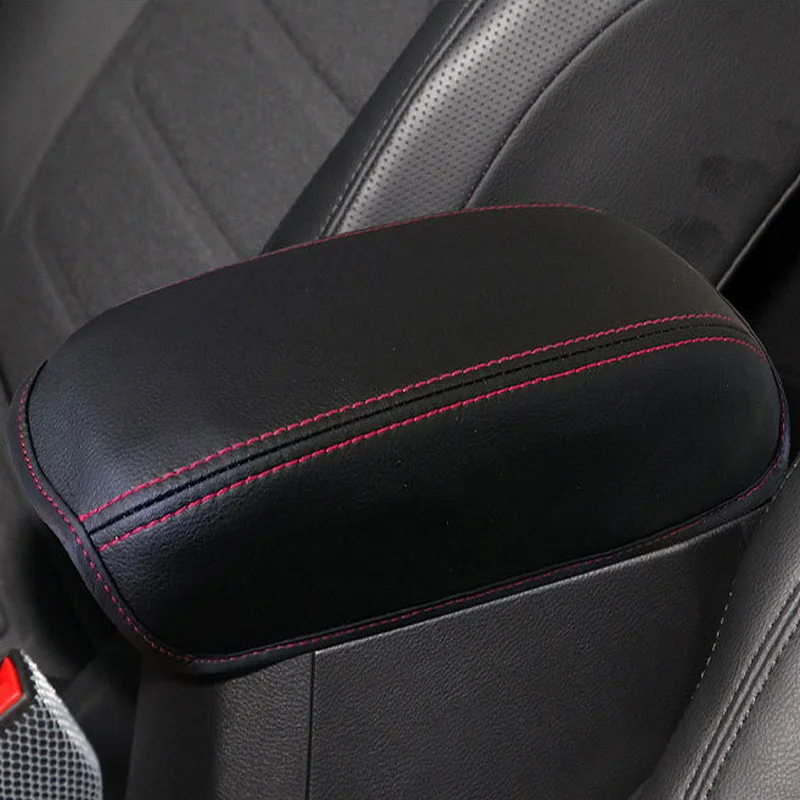 BJMYCYY Armrest box cover car accessories Interior central hand-held protection For Jeep Renegade 2016-2019