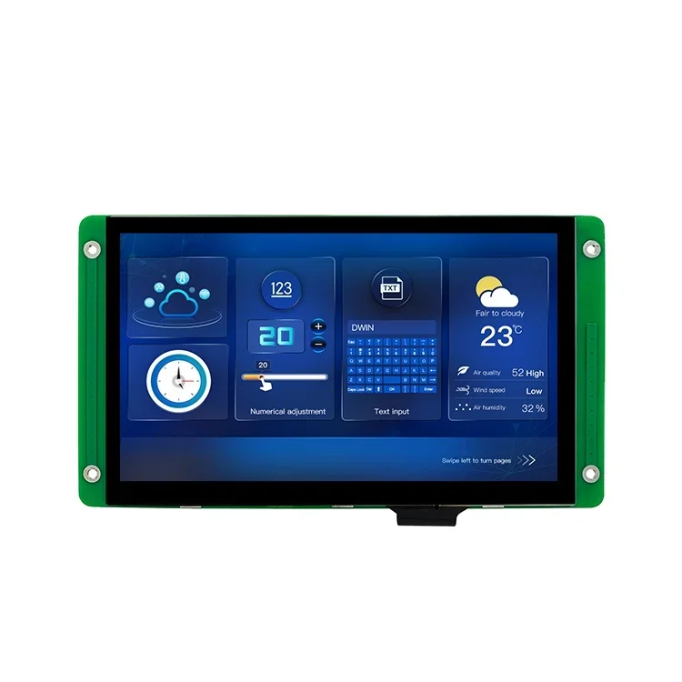 

DWIN High Brightness 3D Printer Parts Smart Lcd Module 7inch 1024*600 sunlight Readable Touch Screen