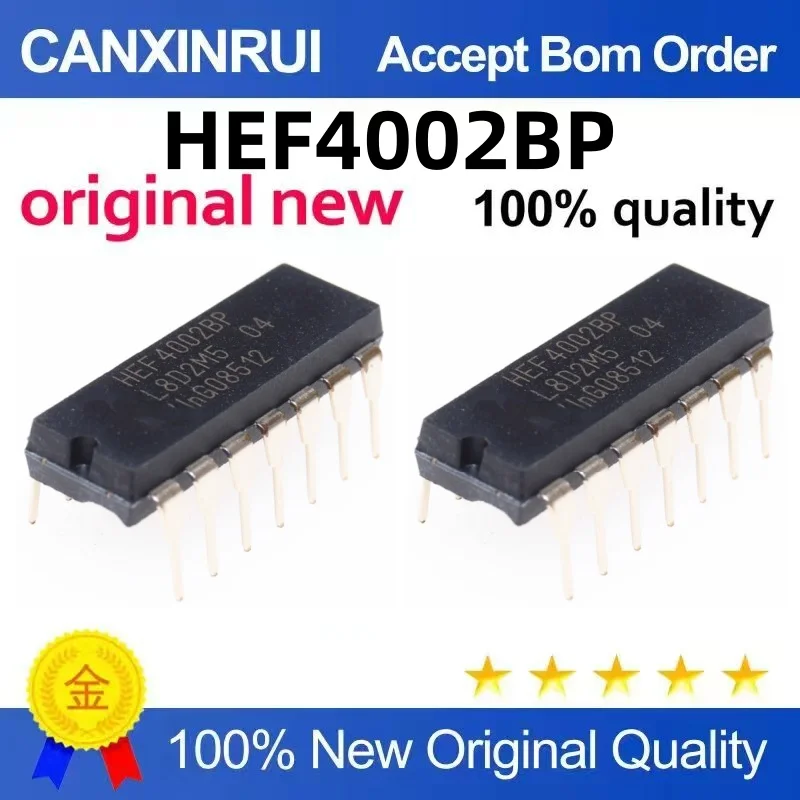 (10-300piezas)The new original HEF4002BP DIP14 spot chip IC starts with a start