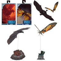 2019 Godzilla：King of the Monsters Movie Mothra Rodan Action Figure Gojira Toy Kaiju Monsterverse Dinosaur Model Collectible Toy