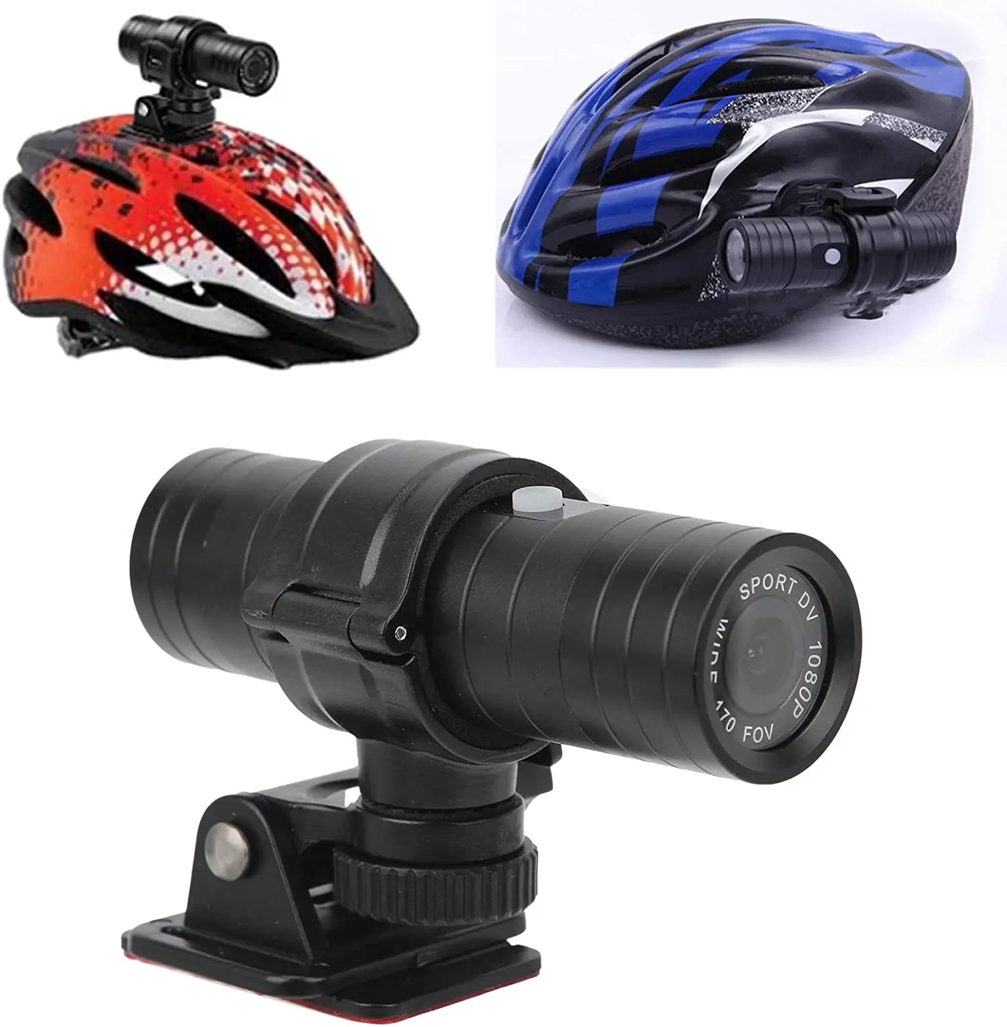 

2MP 1080P 120Degree Wide Angle Sports DV Riding Cycling Action Camcorder For Camping Video Digital Camera