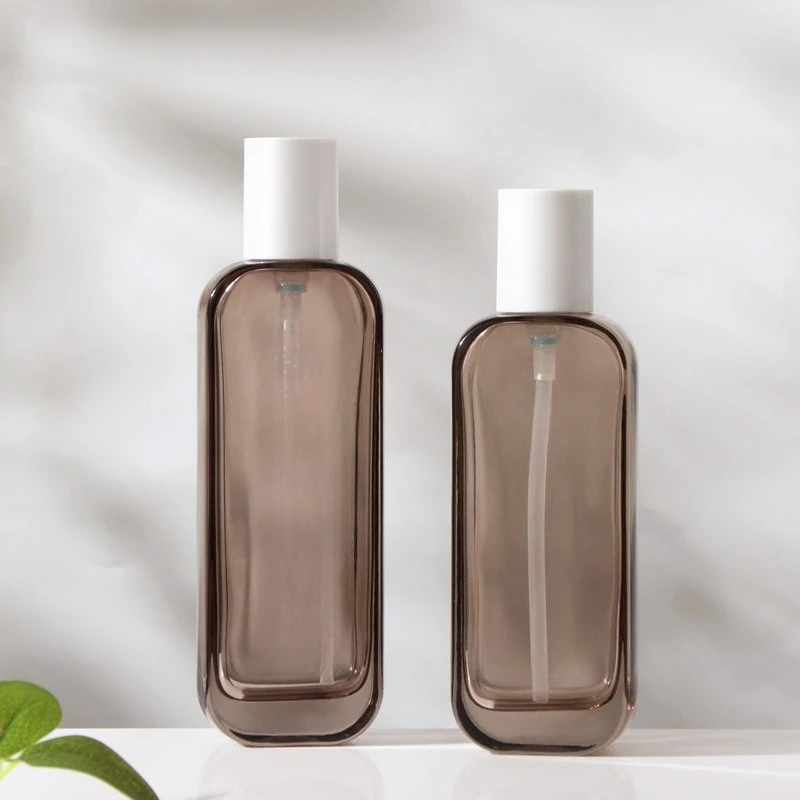 ‌ 1 Stuks 30 Ml/50/100 Ml Cosmetische Lotion Fles Lege Glazen Gezichtscrème Pot, hervulbare Gezichtsmasker Container Voor Huidverzorging Verpakking