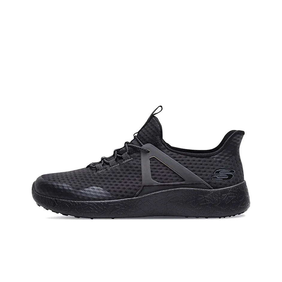 scarpe-casual-skechers-burst-da-uomo-modello-basso-nere-52115-bbk