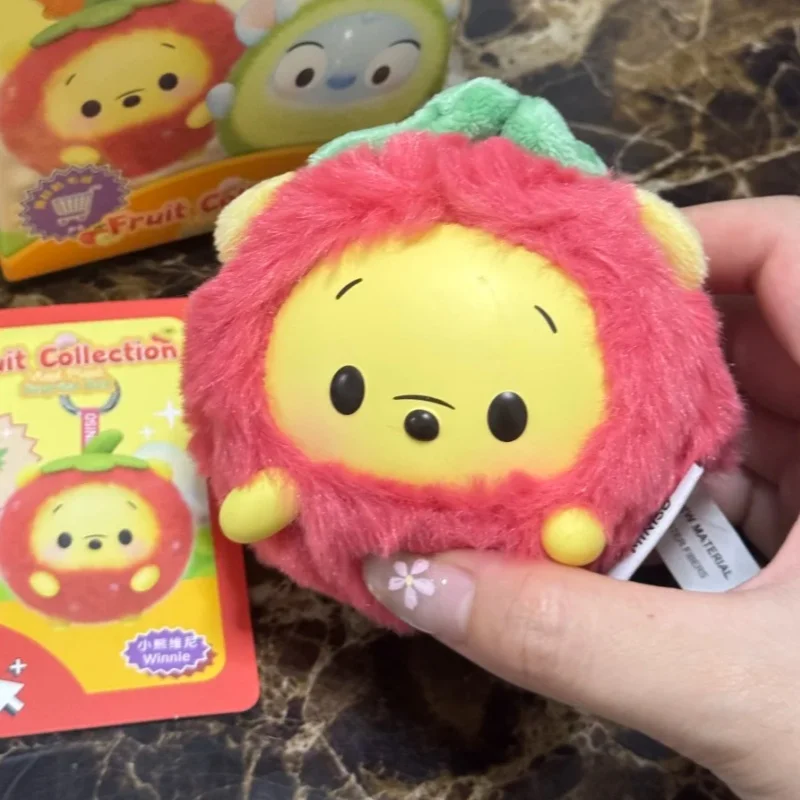 

New Miniso Disney Ufufy Fruit Collection Vinyl Plush Blind Box - Trendy Surprise Toy Gift Sfor Girls Garage Kit Pendant Ornament