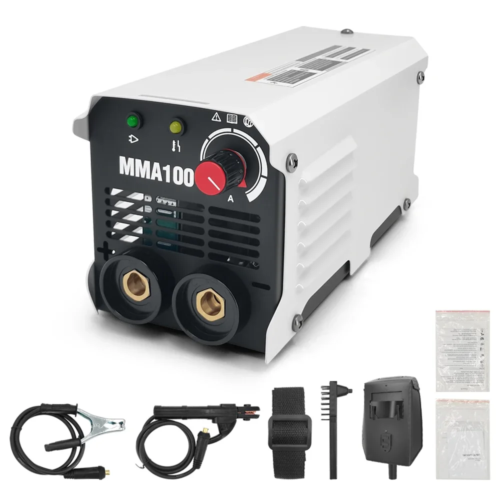 

MMA100 Welding Machine Miniature Foreign Trade DC MINI 220V Welding Machine Portable Copper Ultra-Small Welding Machine Home Use