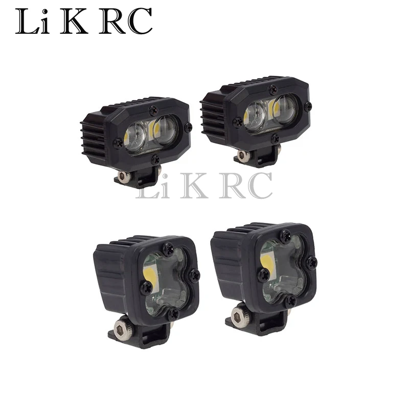 

SDX RC Car Bright LED Lights Headlight Spotlight for 1/10 RC Crawler Axial TRX-4 TRX-6 SCX10 90046 Wraith Redcat Gen8