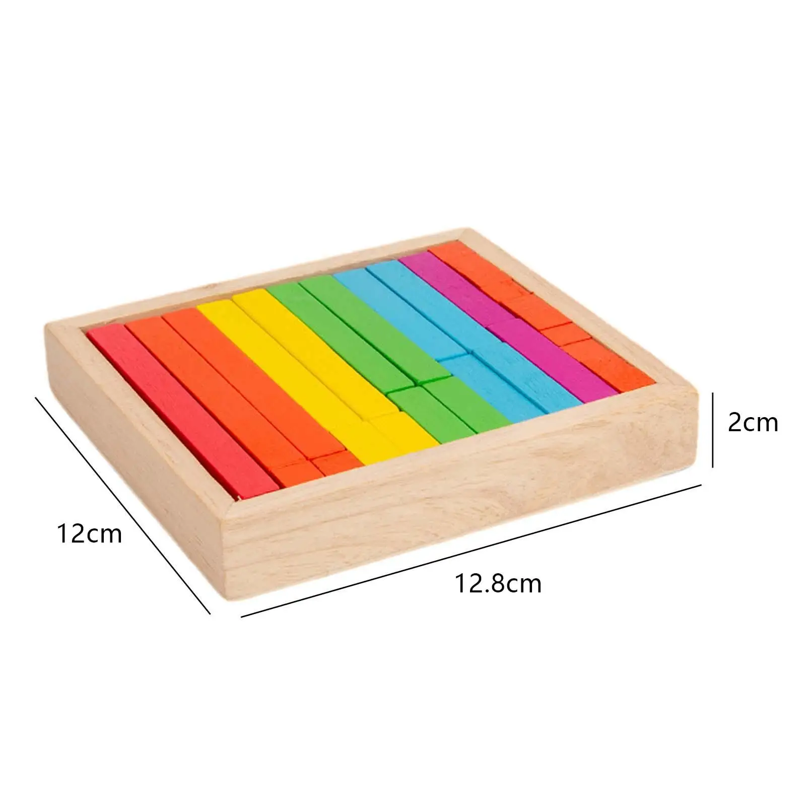 

Montessori Toys with Storage Tray Educational Montessori Math Materials Counting Sticks for Counting Educational Learning Kids