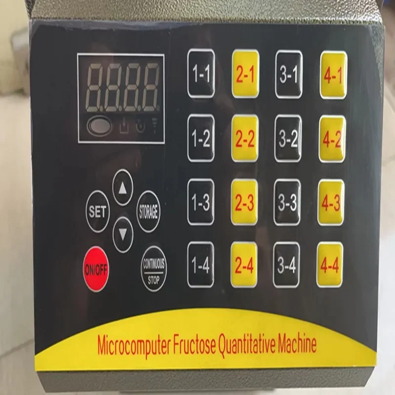 Fruktose maschine 16 Arten Sirup Spender 8l Behlogioter Geg Bubble Tea/cafetería Expuesto de fructosa Quant izer