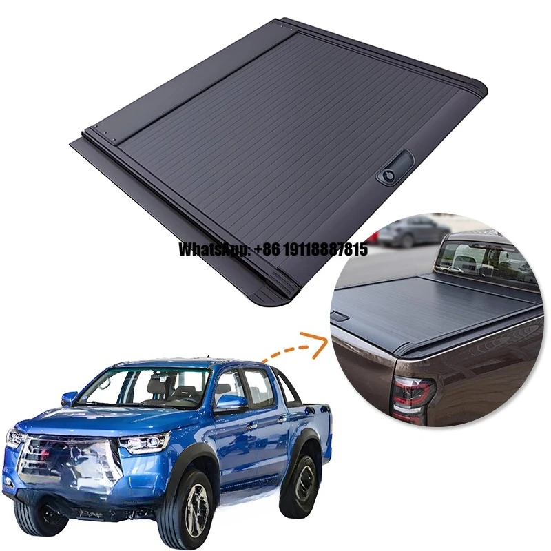 

Scratch-Resistant Car Parts Roller Lid up Pick up Truck Aluminium Alloy Tonneau Cover for JAC T8