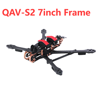 QAV-S2 5inch 7inch Frame Kit with FPV parts vista polar Runcam Link DJI O3 Air unit for Long Range FPV drone Carbon Fiber T700