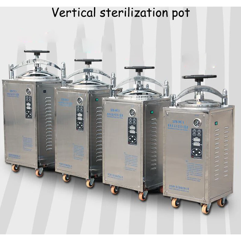Panci Sterilisasi Tekanan Vertikal Alat Sterilisasi Uap Otomatis 75L Banyak Digunakan pada Ruang Operasi Rumah Sakit/Lab XFH-75CA