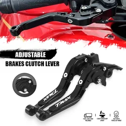 For tmax TMAX530 SX/DX TMAX560 TECHMAX TMAX Motorcycle Adjustable Extensible Brakes Clutch Levers Handle Bar TMAX 500 530 560