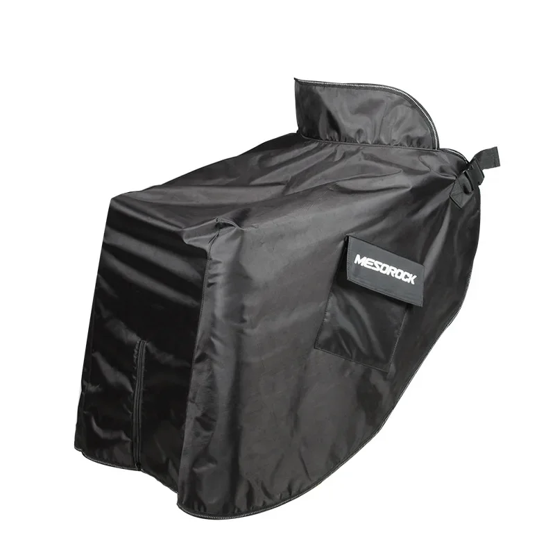 Winter Motorcycle Seat Cover Windproof Warm Apron For Outdoor Electric Vehicles Waterproof Cold-Resistant Chest Leg Cover