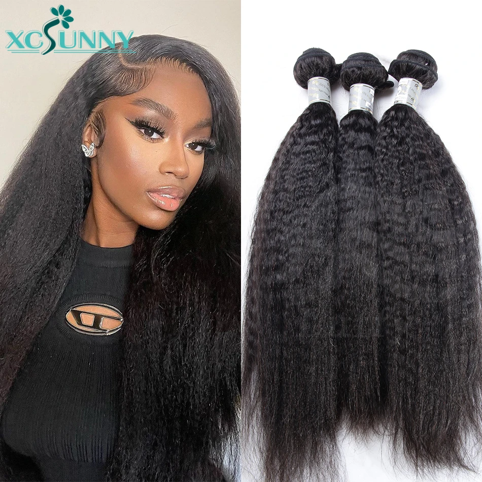 

Kinky Curls Weave Human Hair Bundle Burmese Kinky Straight Human Hair Bundles Weft Hair Extensions For Black Women