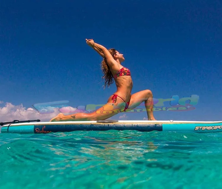 

Balance A Pagaie Gonflable Inflatable Sup Stand Up Paddle Board For Water Yoga Exercise