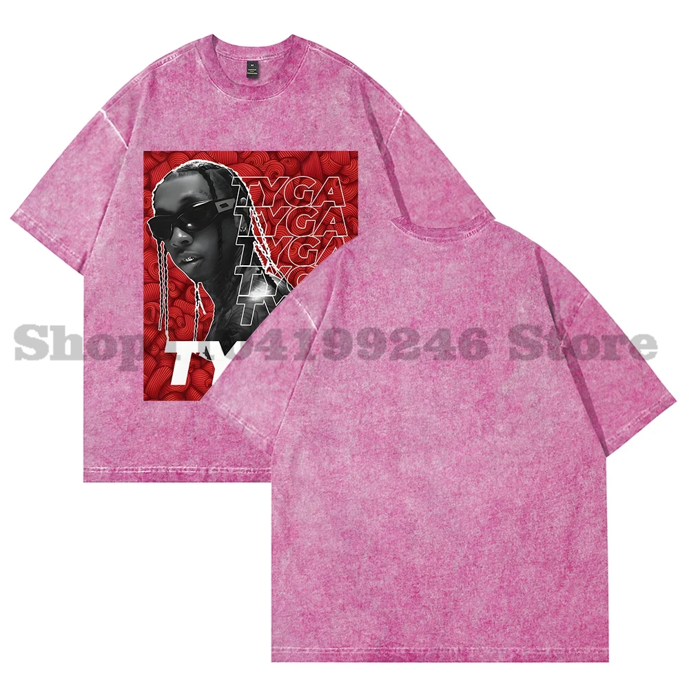 

Tyga Merch винтажная футболка для косплея, женские и мужские модные хлопковые футболки с короткими рукавами, стиль7