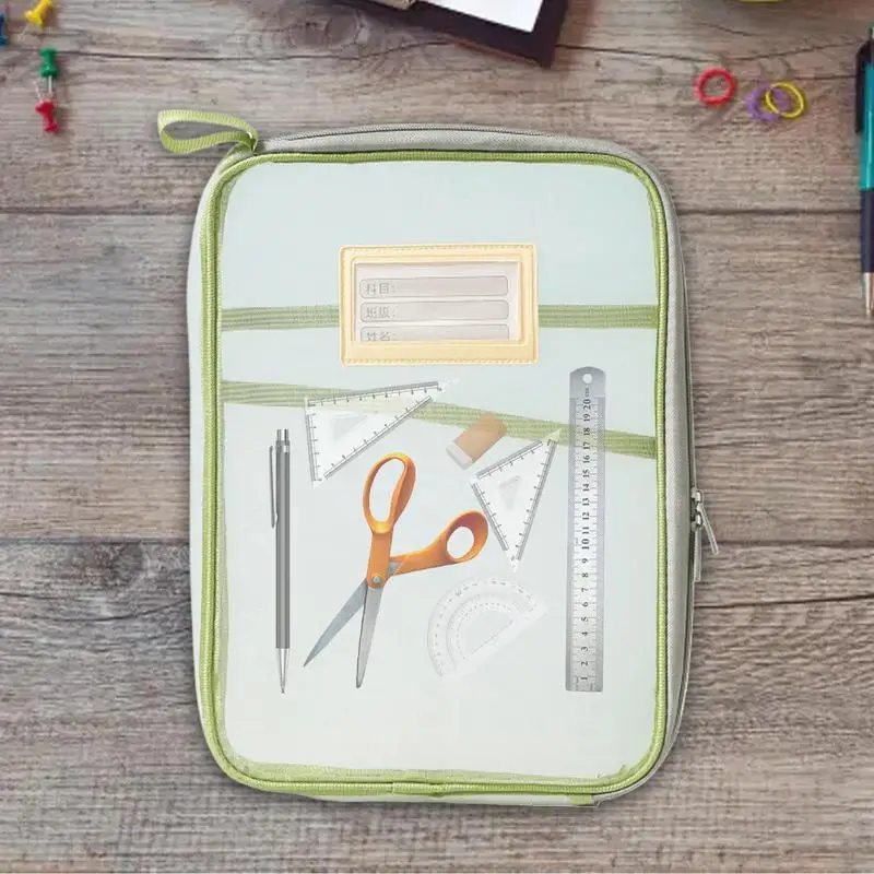 ล้างแฟ้มกระเป๋า A4 เครื่องเขียนจัดเก็บแฟ้มกันน้ํากระเป๋าสตางค์ล้างโฟลเดอร์เอกสารขนาดใหญ่ความจุขนาดใหญ่เปิดสําหรับ A4