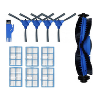 A94E-12Pcs For Proscenic 850T  Robot Vacuum Cleaners Accessories Replacement Cleaning Brush Roller Brush Filters Side Brushes