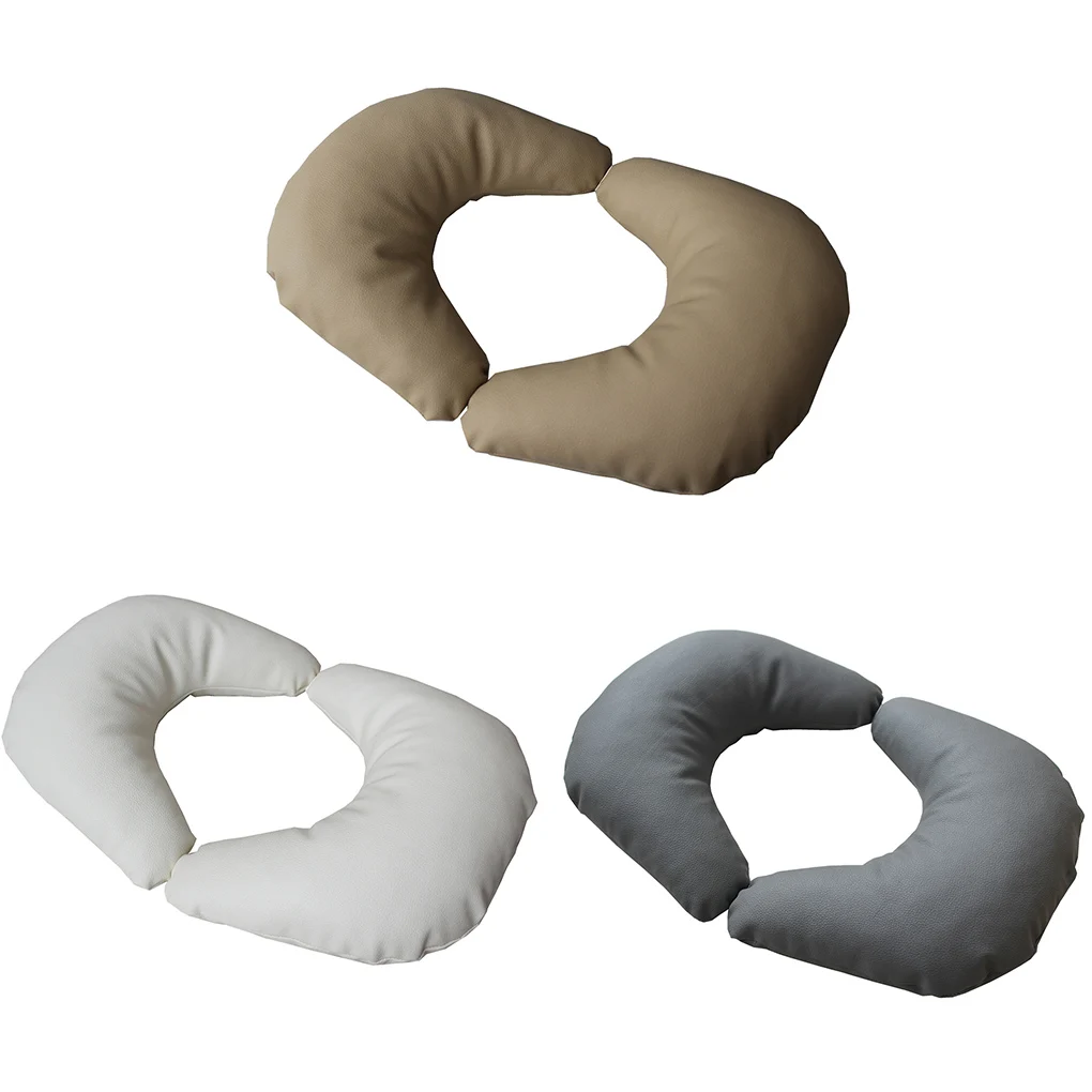 2PCS Newborn Baby Photography U Shape Posing Solid Color Pillows Professional Studio Photo Prop