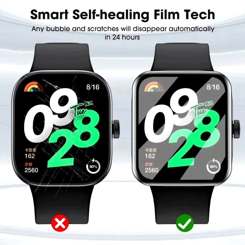 Screen Protector Film For Xiaomi Redmi Watch 5 Active Soft TPU HD Clear Anti-Scratch Film for Mi Redmi Watch5 active Accessories