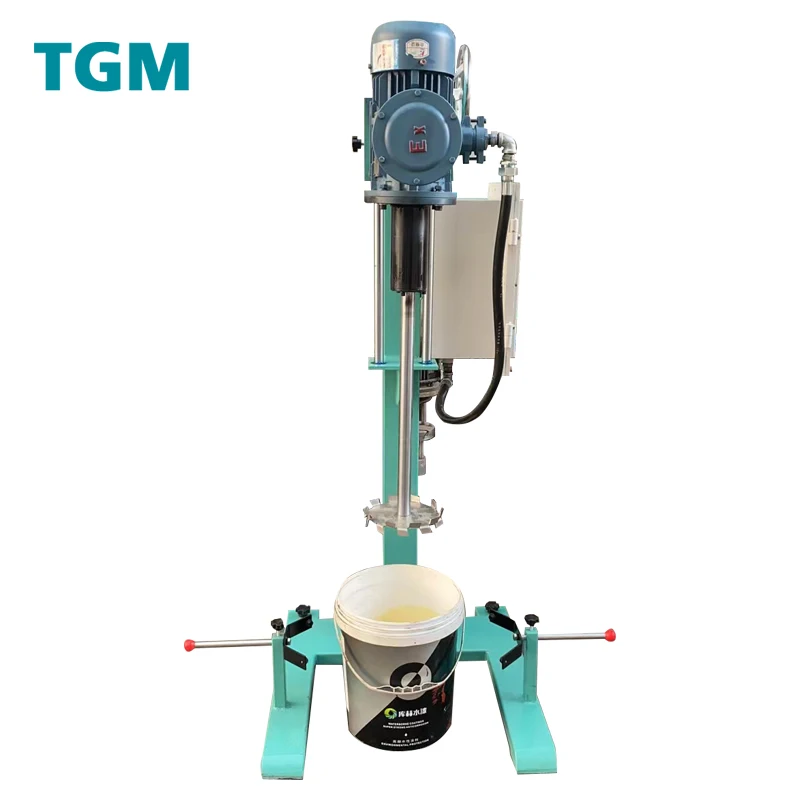 Hydraulic Lift or Electric Lifting Water Based Paint Mixing Making Machine Lab Dispersing Machine