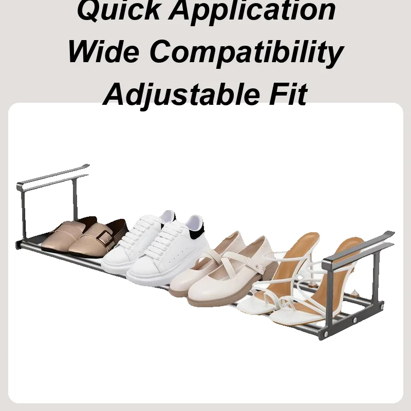 

Shoes Rack Adjustable Shoe Rack Under Cabinet Shelf Adjustable Under Cabinet Shelf Storage Expandable Home Organization For