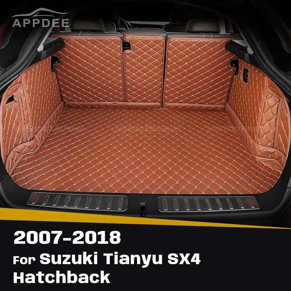 

For Suzuki SX4 Hatchback 2007-2018 Auto Full Coverage Trunk Mat Car Protective Pad Cargo Liner Interior Accessories