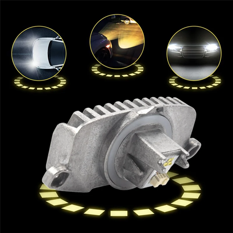 

4Pcs Car Insert LED Daytime Running DRL Diode 63117398766 For BMW 3 Series F30 F31 F34 2011-2016 Angel Eye Light Module