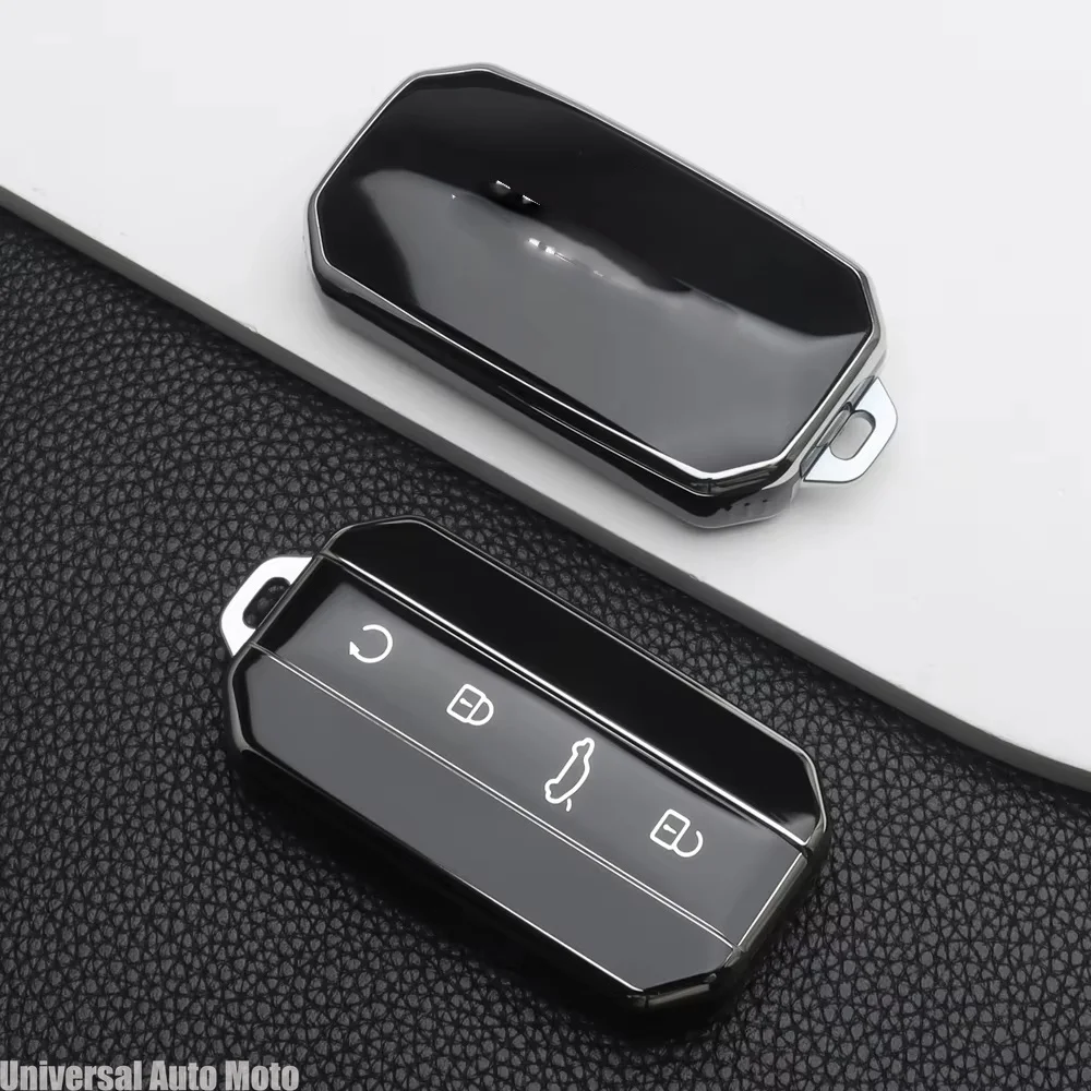 TPU Car Key Case Cover for Chery Jaecoo J5 J7 2025 2026 Protection Key Shell Bag Keychain Housing Holder Car Accessories